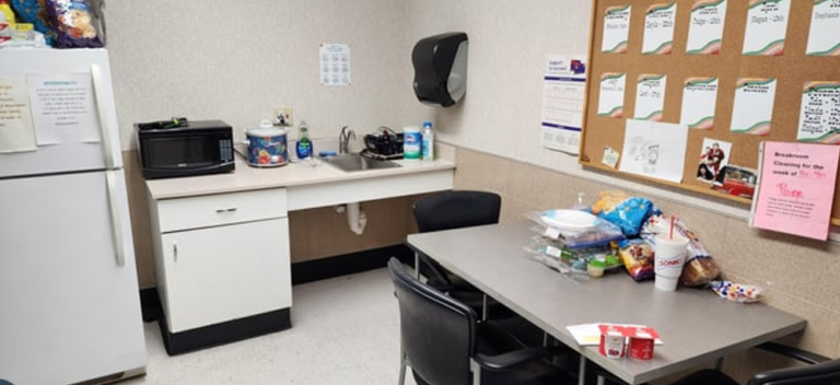 Can a Manager Remove Union Flyers from the Breakroom?